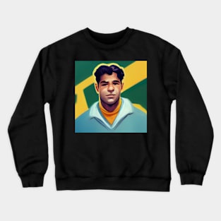 Garrincha | Comics style Crewneck Sweatshirt